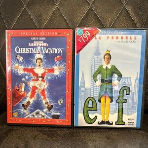 Christmas Vacation and Elf DVD Set